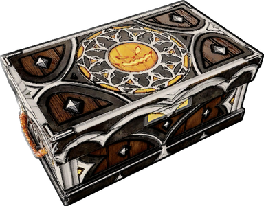 Evil Pumpkin Large Wood Box