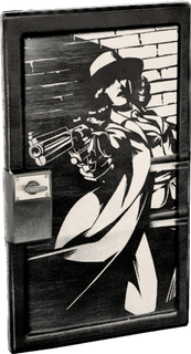 Film Noir Sheet Metal Door