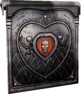Gothic Valentine Garage Door