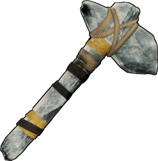 Quartz Stone Hatchet
