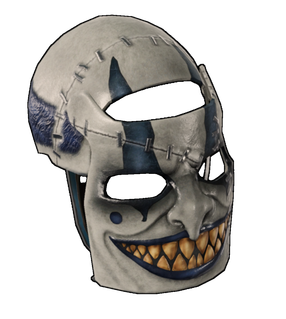 Evil Jester Metal Facemask