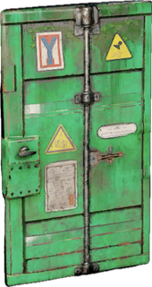 Heavy Goods Sheet Metal Door