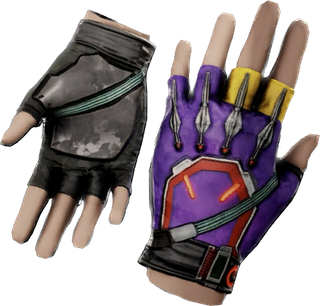 Cyber Leather Gloves