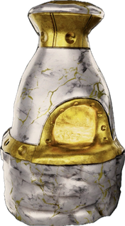 Gold Marble Furnace