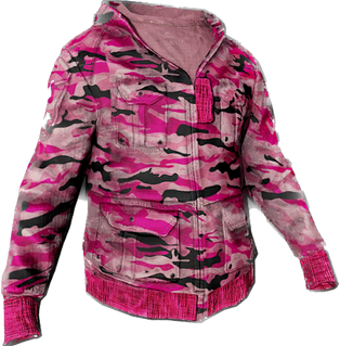 Pink Camo Hoodie