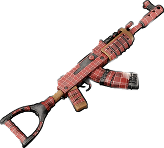Red Plaid - Assault Rifle