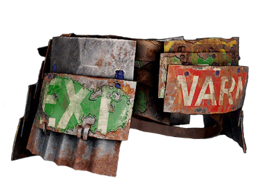 Scraptown Blade Roadsign Kilt