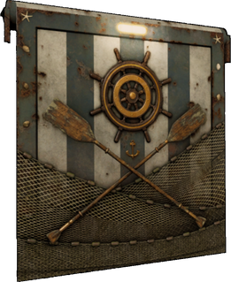 Nautical Garage Door