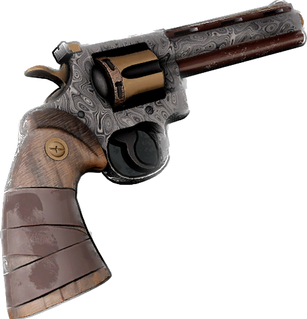 Watered Steel Python Revolver