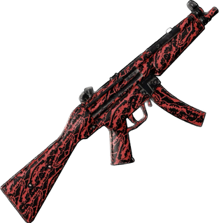 Red Tigerstripe - MP5A4