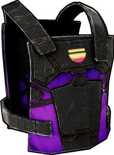 Retrowave Metal Chestplate