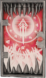 Demonic Armoured Door