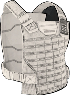 White Out Metal Chestplate