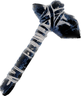 Dark Ice Stone Hatchet