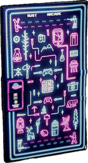 Game Over Sheet Metal Door