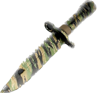 Tigerstripe Combat Knife