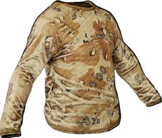 Desert Camo Long Sleeve T-Shirt