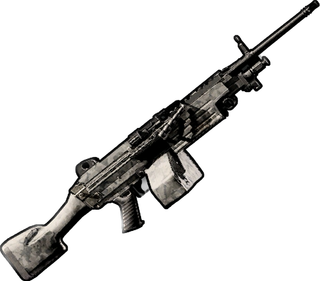 Winter Camo - M249