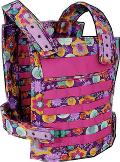 Flower Camo Metal Chestplate