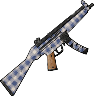 Blue Plaid - MP5A4