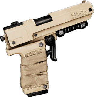 Tan - Semi-Automatic Pistol