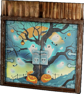 Spookie Sheet Metal Double Door