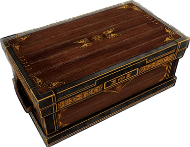Ornate Large Wood Box