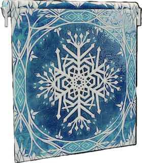 Arctic Flurry Garage Door