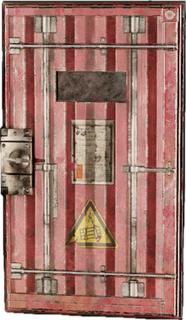 Heavy Goods Armoured Door