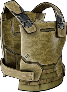 Dune Bandit Metal Chestplate