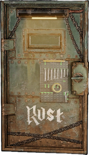 Biker Armoured Door