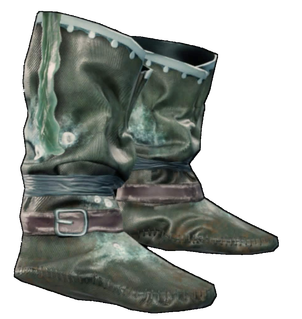 Ghost Pirate Hide Boots