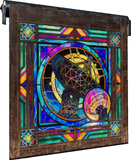 Mosaic Signal Garage Door