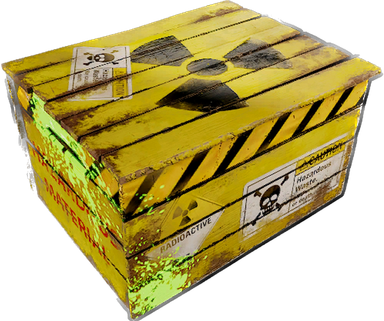 Radioactive Wood Storage Box