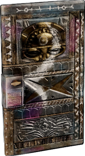 Tribal Sheet Metal Door