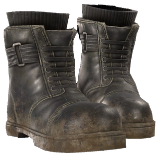 Pinstripe Boots