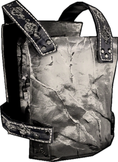 Silver Metal Chestplate