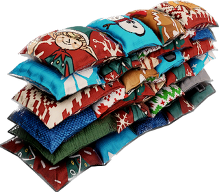 Festive Sandbag Barricade