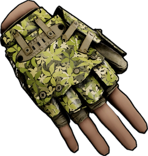 Leaf Camo Roadsign Gloves