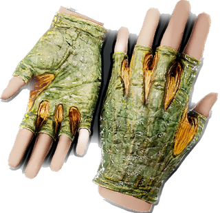 Deep One Leather Gloves