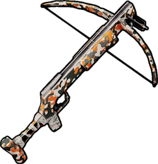 Orange Camo Crossbow