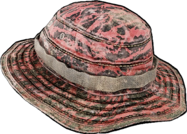 Red Tigerstripe Boonie Hat