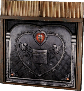 Gothic Valentine Sheet Metal Double Door