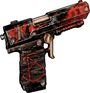 Savage Wasteland - Semi-Automatic Pistol