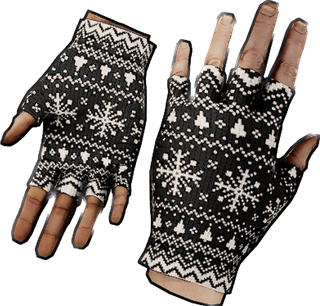 Festive Leather Gloves