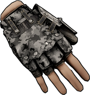 Dark Camo Roadsign Gloves