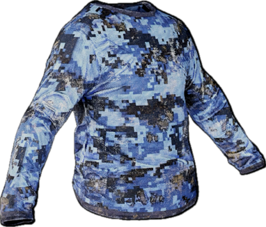 Digital Camo Long Sleeve T-Shirt