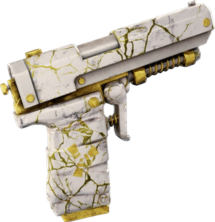 Gold Marble - Semi-Automatic Pistol