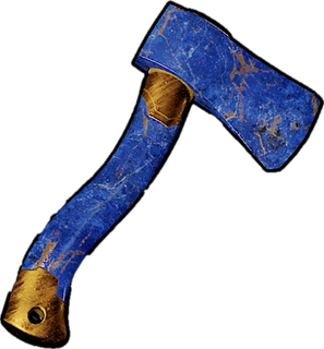 Lapis Lazuli Hatchet