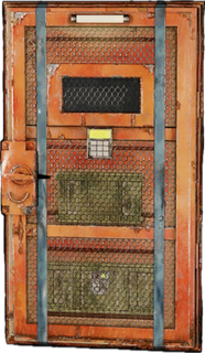 Locked Down Armoured Door